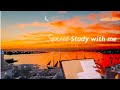 STUDY WITH ME / 2.5 HOURS  / Relaxing Lo-fi & Beautiful Sunset in California