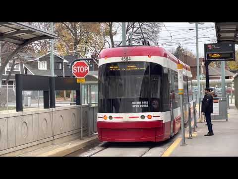 TTC 504B King Streetcar Ride #4564 from Queen East & Broadview to Broadview Stn (Nov 13th, 2022)