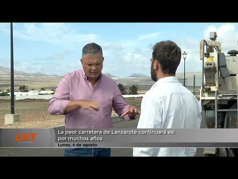 La peor carretera de Lanzarote continuará así por muchos años