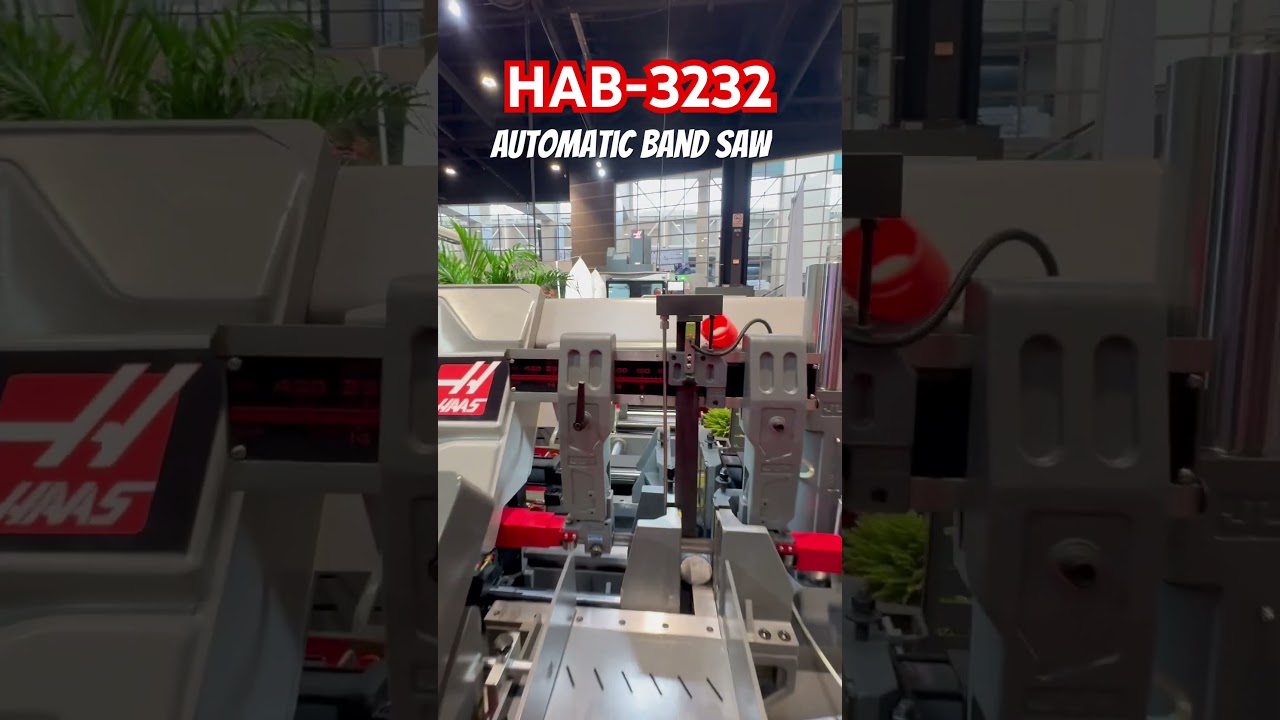 Meet the Haas Automatic Band Saw #haasautomation #cnc #cncmachine #haascnc #new #Haas