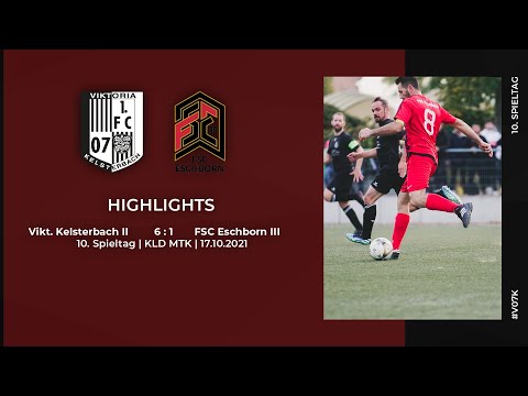 Viktoria Kelsterbach II - FSC Eschborn III | 10. Spieltag | Highlights | 17.10.2021