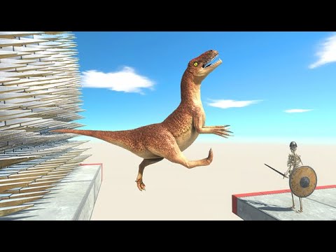 Run Fast or Spike Wall Will Get You - Animal Revolt Battle Simulator