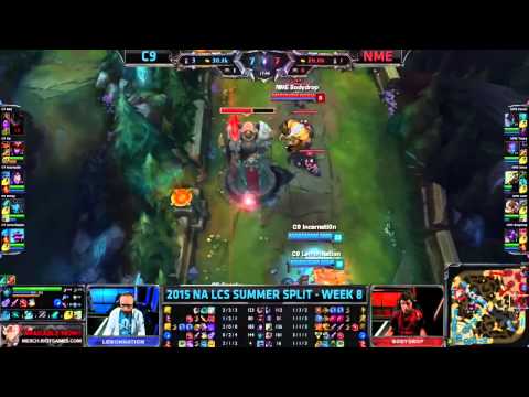 Cloud 9 vs Enemy eSports   C9 vs NME   Split W8D1   LCS NA Summer 2015
