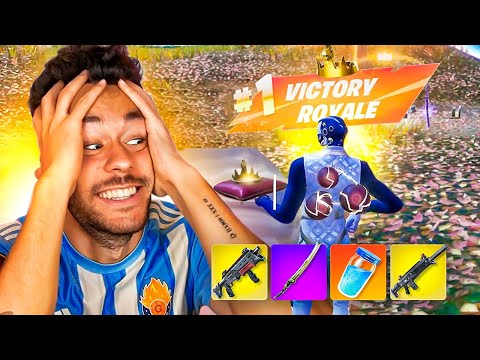 MY FIRST VICTORY with the BEST LOOT of the NEW Fortnite SEASON - TheGrefg