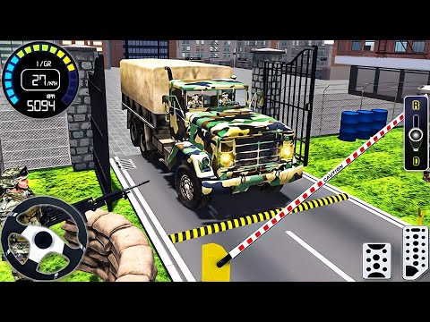 Army Truck Driving Cargo Games - US Offroad Army Truck Driving 3D 2025 - Android Gameplay 