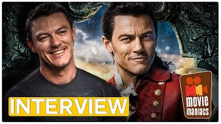 Beauty and the Beast | First date with Gaston - Luke Evans (Exclusive Interview) video