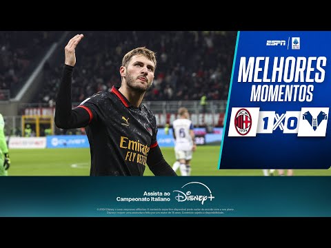 Gols e lances de Milan x Hellas Verona