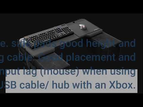 User Review: Couchmaster CYCON - Fusion Grey - The Couch Gaming Desk for Mouse & Keyboard (for...