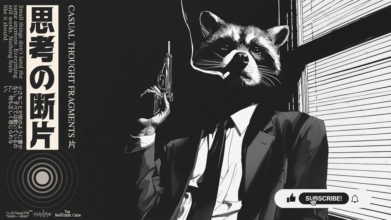 𝗖𝗔𝗦𝗨𝗔𝗟 𝗧𝗛𝗢𝗨𝗚𝗛𝗧 𝗙𝗥𝗔𝗚𝗠𝗘𝗡𝗧𝗦 片 │ The Noir Sessions Vol. II │ Lofi for overthinkers