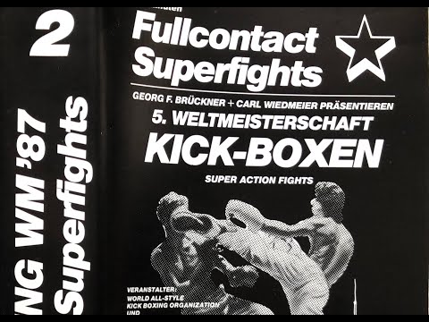 Weltmeisterschaft im Fullcontact Kickboxing WAKO 1987