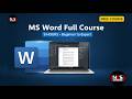 MS Word Crash Course 9 Hours Master Microsoft Word In 2025 Complete A Z Tutorial