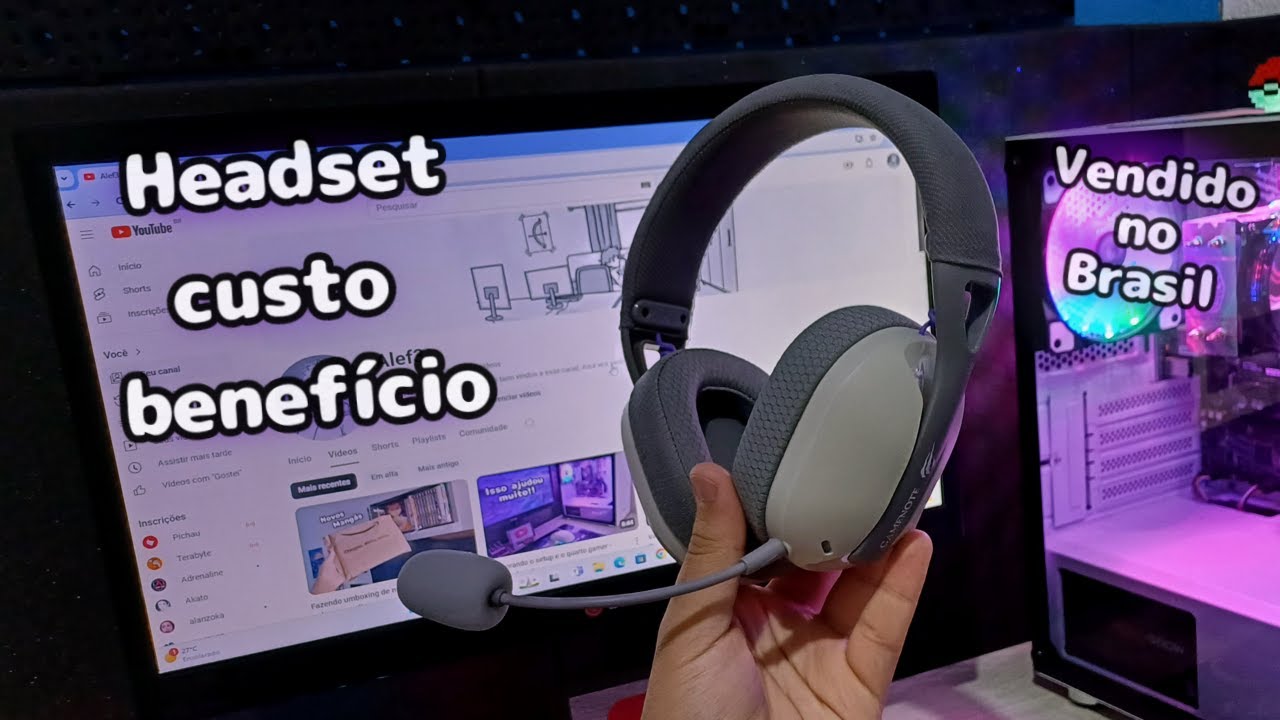 Esse headset tem um ótimo custo beneficio e a qualidade impressiona - Havit fuxi h3