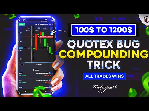 Quotex Bug || 100$ To 1200$ || Quotex 1 Min Bug || Quotex 100% Winning Strategy #quotex #quotexbug