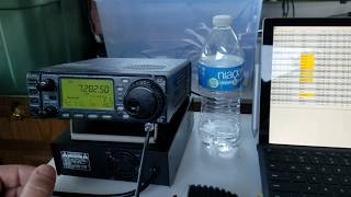 Sample QSO during ARRL Field Day 2017