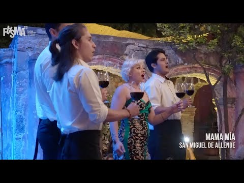 Flash Mob en Mama Mía San Miguel de Allende - Festival de las Artes 2023