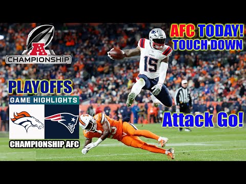 New England Patriots Vs. Denver Broncos | AFC Championship | Game Highlights | NFL Playoffs 2026
