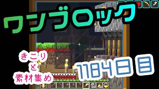 【１１８４日目】ワンブロックでハードコアな世界を生き残る