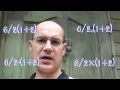 6/2(1+2) or 6÷2(1+2) equals ? The explanation ...