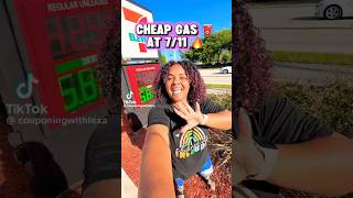 7/11 Gas Price Hack #gasprices #couponing #money