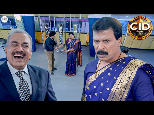 फ्रेडी ने अपनी पत्नी की साड़ी पहनकर ऑफिस में लगाये ठुमके || CID || Latest Episode