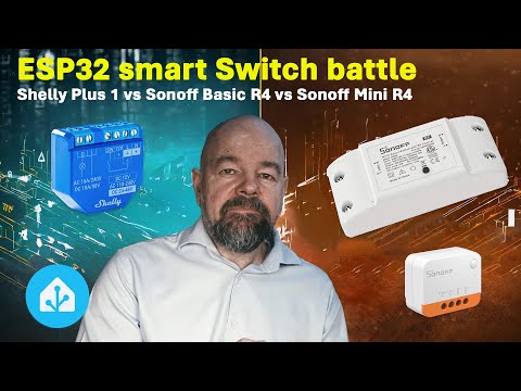 ESP32 smart Switch battle: Shelly Plus 1 vs Sonoff Basic R4 vs Sonoff Mini R4