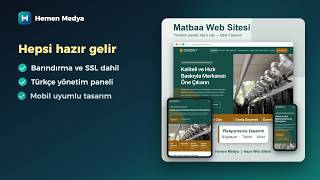 Matbaa Web Sitesi | Hazır Matbaa Sitesi – Hemen Medya
