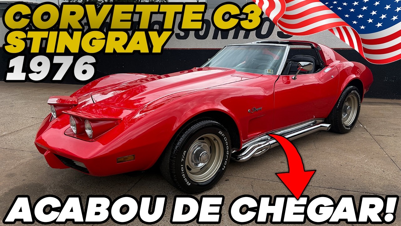 CORVETTE C3 STINGRAY 1976 * À VENDA *