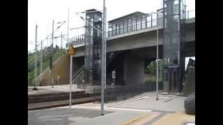 preview picture of video 'Neues Bahnhofsgebäude und Umgebung Falkenberg / Elster'