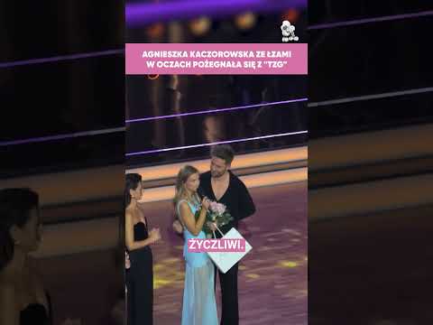 Agnieszka Kaczorowska ze łzami w oczach POŻEGNAŁA SIĘ z "TzG"!😭