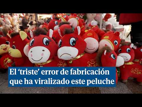 El 'triste' error de fabricación de un peluche que lo ha convertido en el más deseado en China