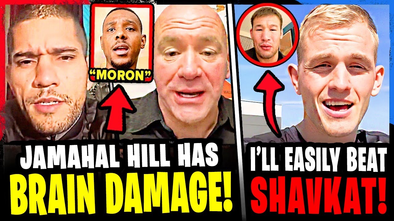 Alex Pereira FIRES BACK at Jamahal Hill + Hill RESPONDS! Ian Garry SENDS A WARNING to Shavkat!