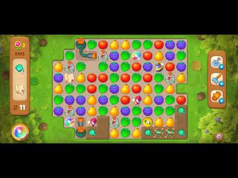Gardenscapes level 9393 Normal level