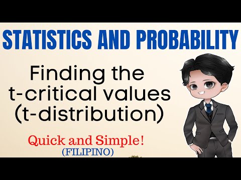 Finding the t critical values | t-distribution | Statistics and Probability