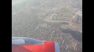 preview picture of video 'APPROACH AND LANDING CAIRO BMI- BD771 FROM LHR-HEATHROW 12-7-10'