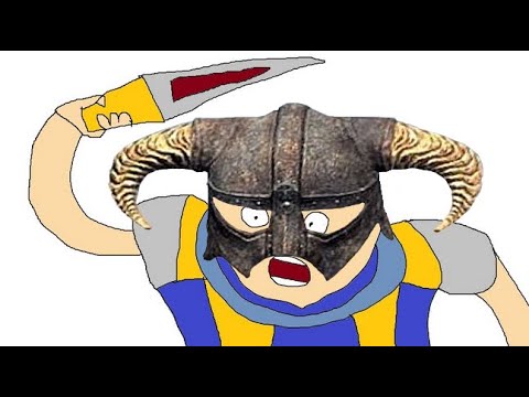 "When A Garen Player Play Skyrim..."