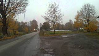 preview picture of video 'Swedish country road in autumn'