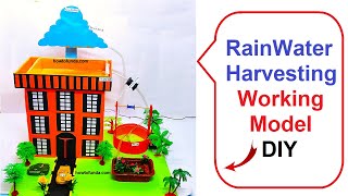 rainwater harvesting working model for science exhibition inspire award science project