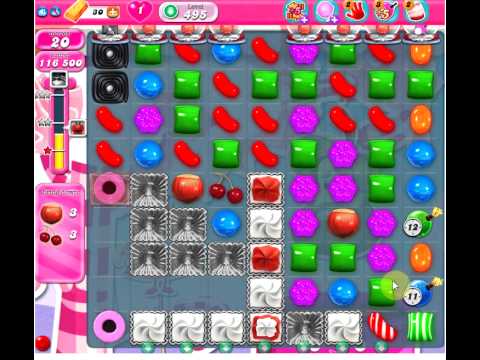 Candy Crush Saga LEVEL 495 [FLASH VERSION]