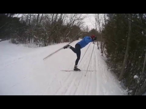 Skiing with Bjorn......I mean Tom.