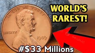 USA 1 Cent 1989 | Is This Penny Worth Anything Rare Coin Facts Revealed! || Rare Coin || Coin value