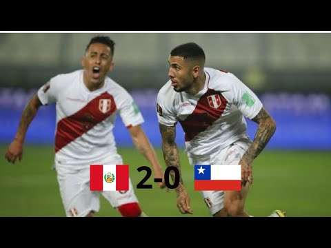 Peru 2 vs  0 Chile (Eliminatorias Qatar 2022) Narración Chilena