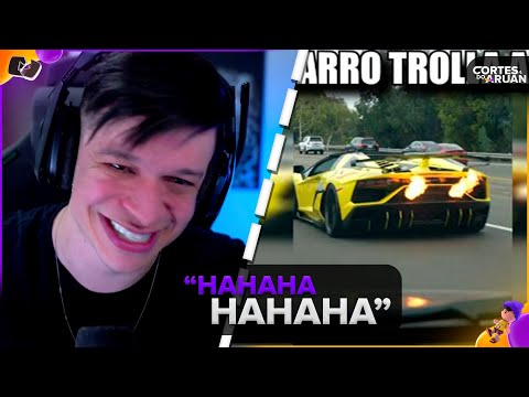 ARUAN REAGE: MOTIVOS PRA TER UMA LAMBORGHINI PART2 (ZUEIRA INSANA) - Cortes do Aruan