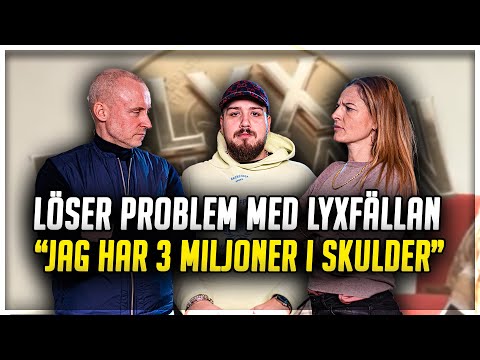 LÖSER PROBLEM MED LYXFÄLLAN: SÅ BLIR DU SKULDFRI?! *MILJONER I SKULDER*