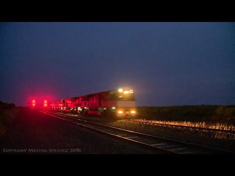 SCT 1MP9 Freight Train  - PoathTV Australian Trains & Railways