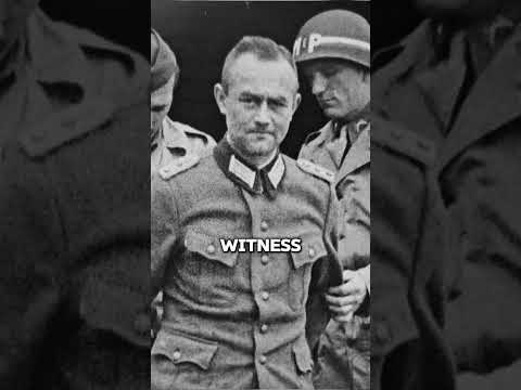 The first execution of a German war criminal