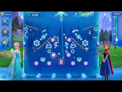Frozen Free Fall: Icy Shot Level 305 - NO BOOSTERS ☃☃☃