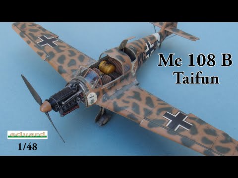 Messerschmitt Bf 108 B - 2 Taifun. Trop. ( Eduard 1/48 )