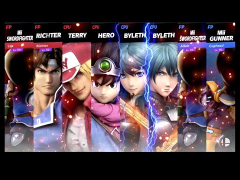 Super Smash Bros Ultimate Amiibo Fights – Byleth & Co Request 53 Umbra Clock Tower team brawl