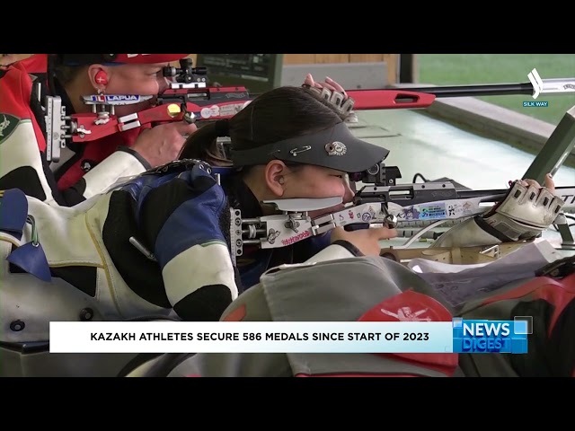 Kazakh athletes secure 586 medals since start of 2023