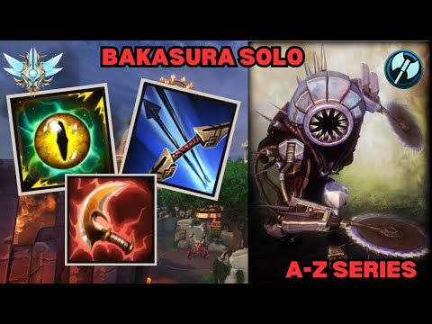 Play the Map like a Pro! A-Z Bakasura Smite Grandmasters Solo
